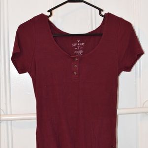 Great for fall! American Eagle Crop Top